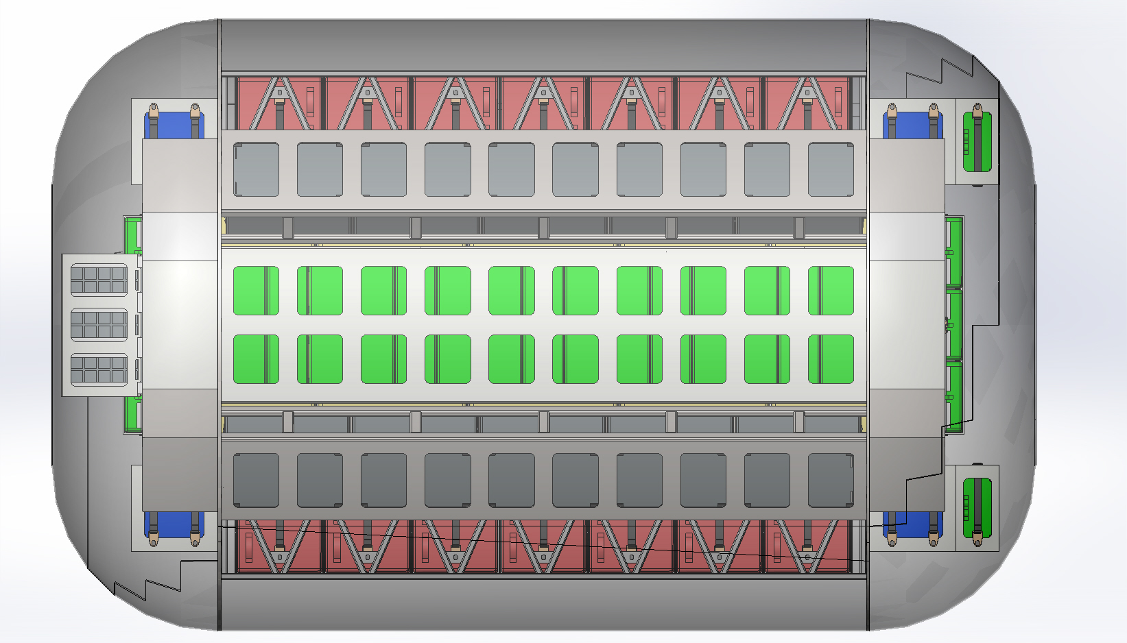 月球通道货物包装和储存